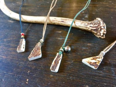 鹿角アクセサリー作り | Natural High! 2017